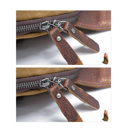 Waxed Canvas Crossbody Bag