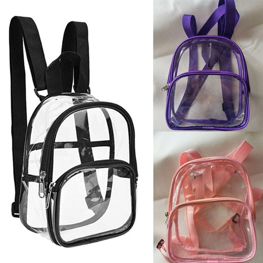 Pvc Transparent Backpack