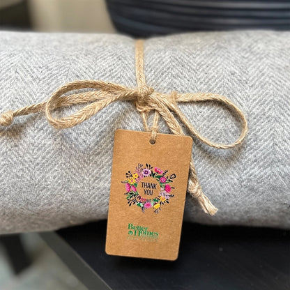 Custom Hang Tag with Twine