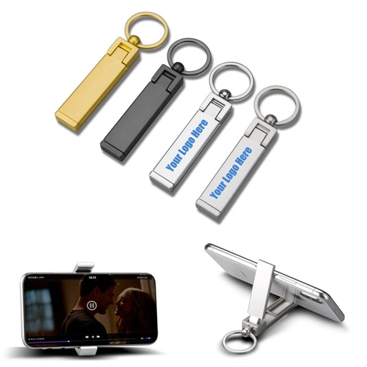 Key Ring Phone Stand And Bag Hanger