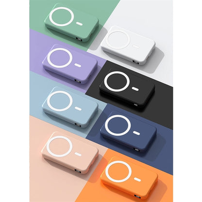 Magnetic Wireless Power Bank With Foldable Holder
