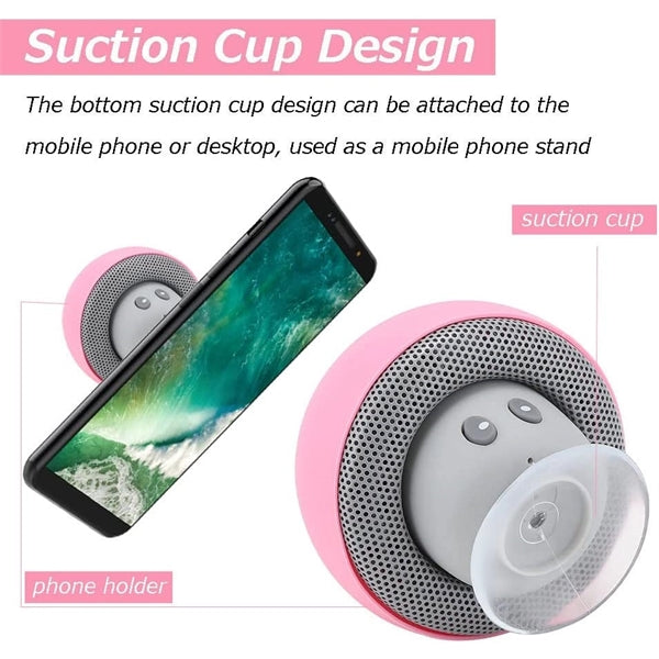 Mini Bluetooth Speaker With Phone Stand