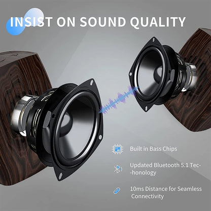 Retro Portable Outdoor Rechargeable Bluetooth Speaker