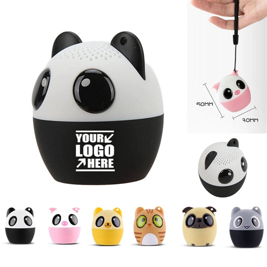 Cute Animals Wireless Speakers With 3W Audio Driver