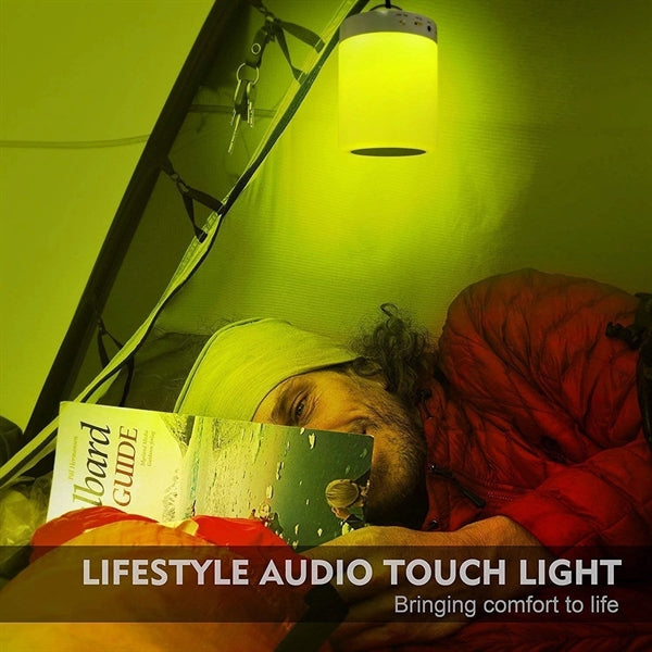Touch Bedside Lamp With Bluetooth Speaker