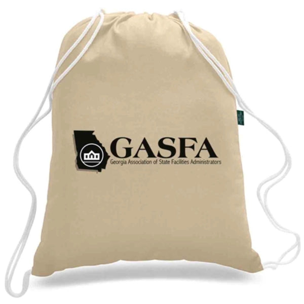 Eco-Friendly Drawstring Organic Sports Backpack