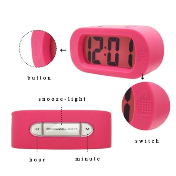 Colorful Backlit Clock