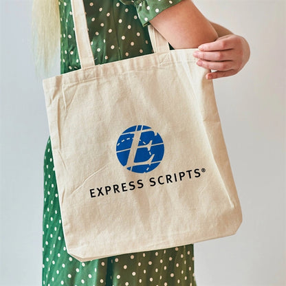 14"x17" Cotton Tote Bag with Gusset - 140GSM