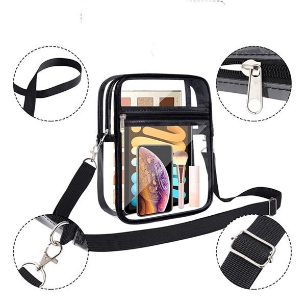 Transparent Adjustable Belt Bag
