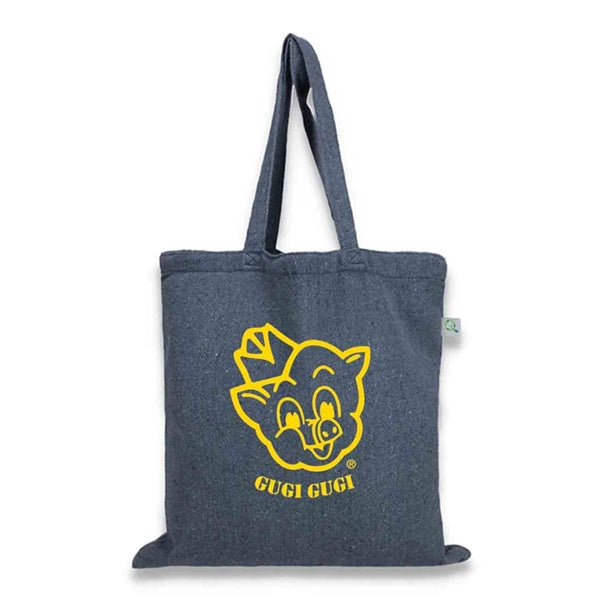 12 oz Recycled Sturdy Heather Cotton Canvas Tote Bag 15"x16"