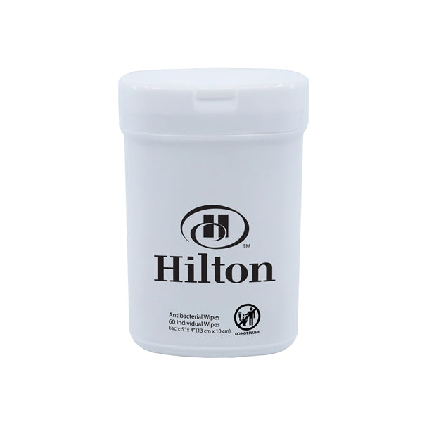 60 Individual Antibacterial Wet Tek-Wipes