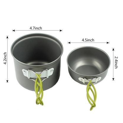 Camping Cookware Mess Kit