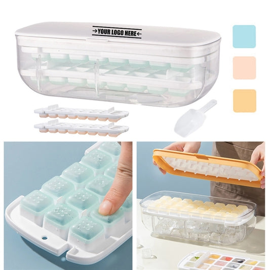 Easy-To-Remove Ice Cube Tray With Lid
