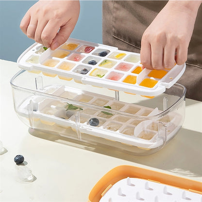 Easy-To-Remove Ice Cube Tray With Lid