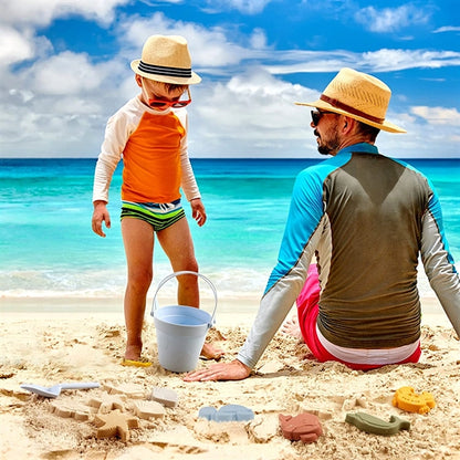 8Pcs Silicone Beach Toys Set For Kids
