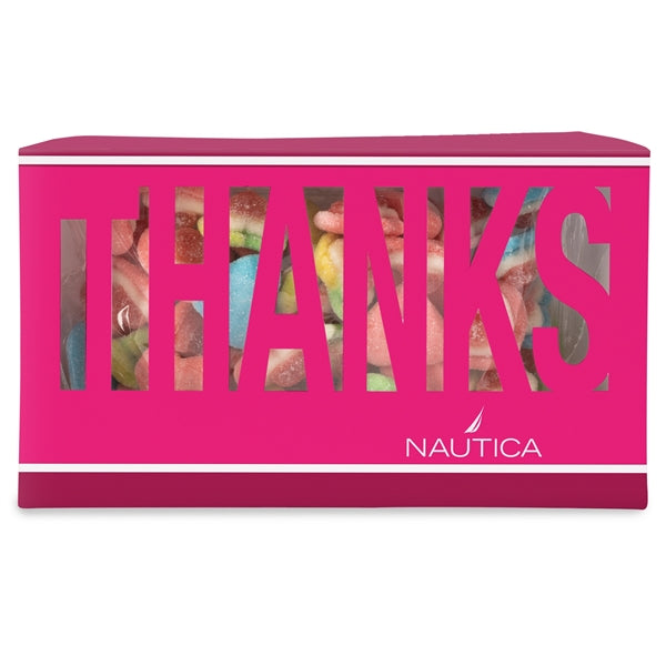 Thanks Die Cut Box with Triple Layer Hearts