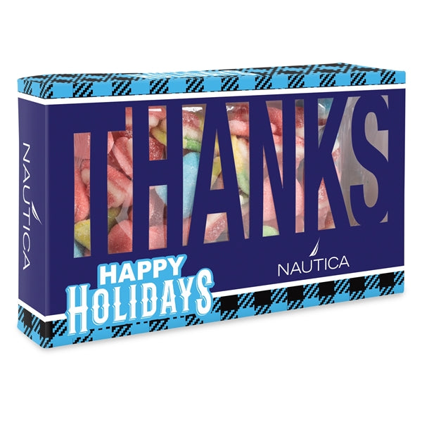 Thanks Die Cut Box with Triple Layer Hearts