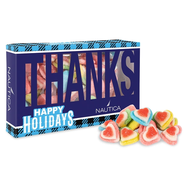 Thanks Die Cut Box with Triple Layer Hearts