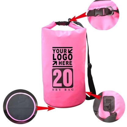 20L Pvc Tarpaulin Dry Waterproof Travel Bags