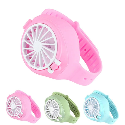 Watch Mini Handheld Portable Fan Comfortable Wrist Strap