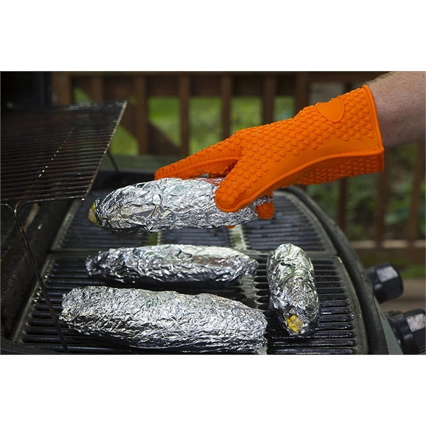 Silicone Gloves Meat Claws Digital Thermometer Bbq Set