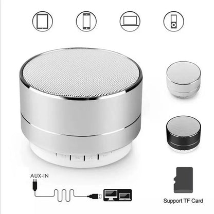 Portable Bluetooth-Compatible 4.2 Memory Card Speaker