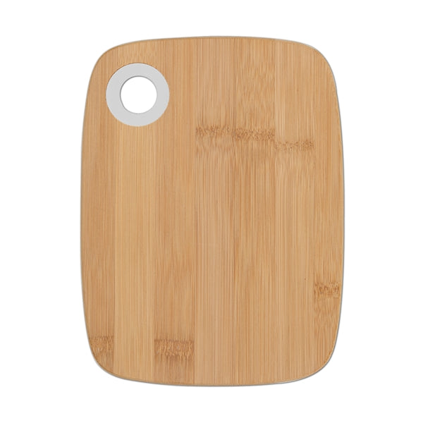 Small Bamboo Cutting Board with Silicone Ring
