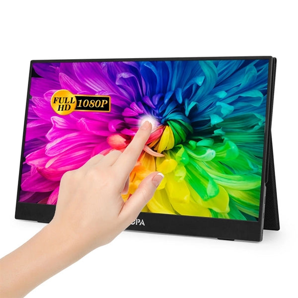 IPS LCD Touchscreen Portable 1080p Monitor 15.6 inch