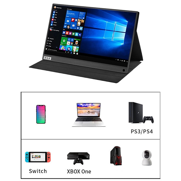IPS LCD Touchscreen Portable 1080p Monitor 15.6 inch
