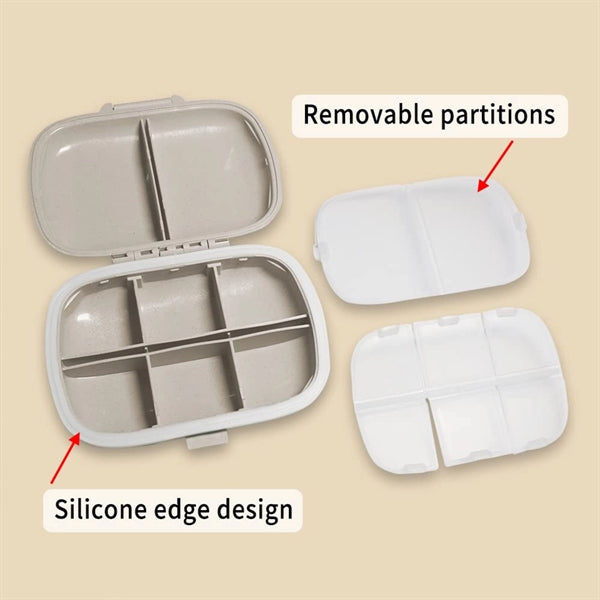 8 Compartments Pill Organizer