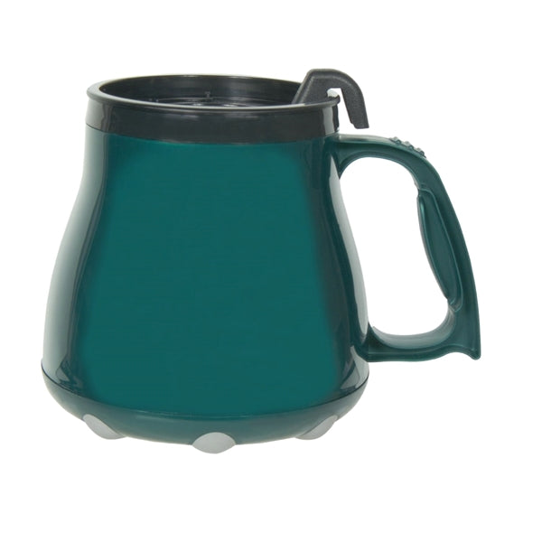 16 Oz. Mug W/ Special Rubber Grip Base & Slider Lid