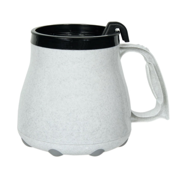 16 Oz. Mug W/ Special Rubber Grip Base & Slider Lid