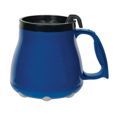 16 Oz. Mug W/ Special Rubber Grip Base & Slider Lid