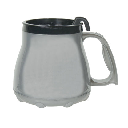 16 Oz. Mug W/ Special Rubber Grip Base & Slider Lid