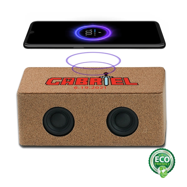 Milhouse Cork Eco-Friendly Speaker and Wireless Charger