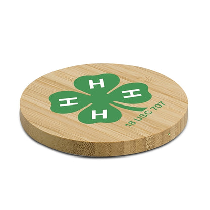 Springfield 15W Bamboo Eco-Friendly Wireless Charger