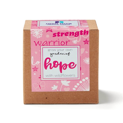 Pink Garden of Hope Seed Planter Kit in Kraft Box