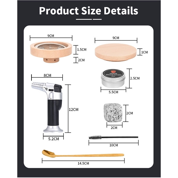 17 in 1 Cocktail Smoker Kit With Torch