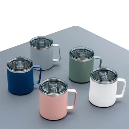 Stainless Steel With Lid Mug