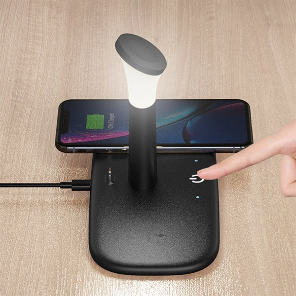 Night Light With Wireless Charger