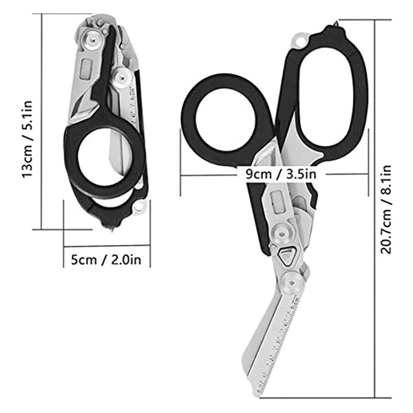 Multifunction Medical Scissors with Holster