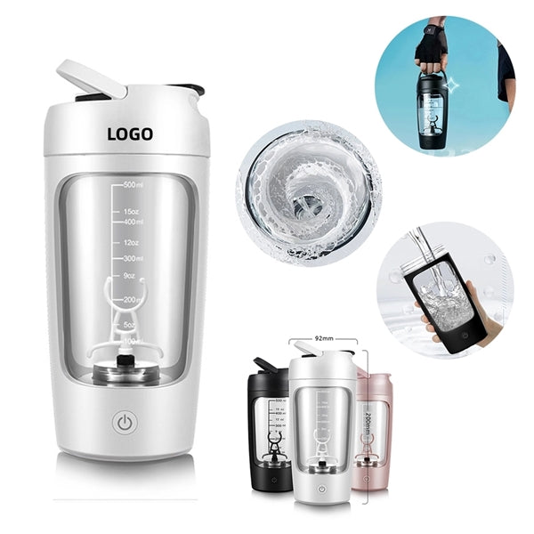 Rechargeable Protein Shaker Bottle