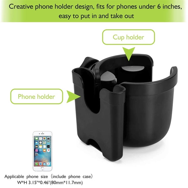 2-in-1 Medical  Universal Cup Phone Holder