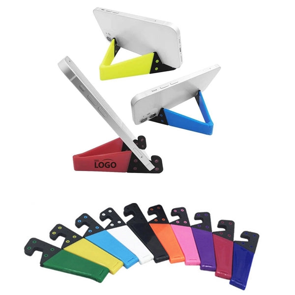 V-Shape Folding Plastic Phone Holder