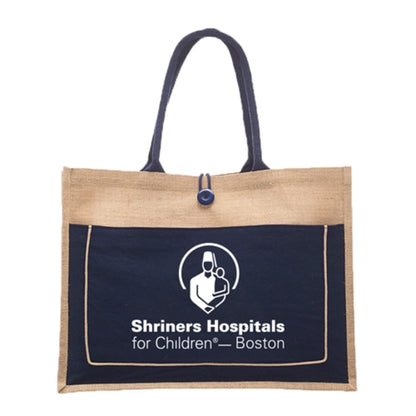 Cotton Stylish Shopping Pocket Jute Tote Bag