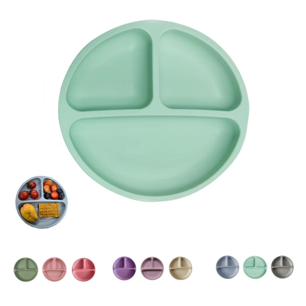 Suction Plates With Lids For Baby
