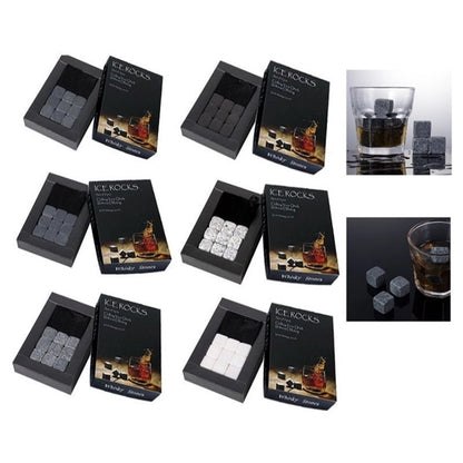 Whiskey Stones Set of 9 Rocks