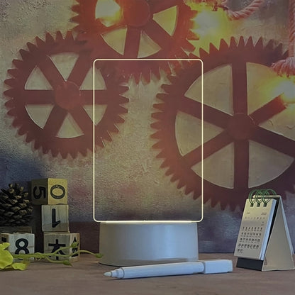 Led Illuminated Message Board With Stand