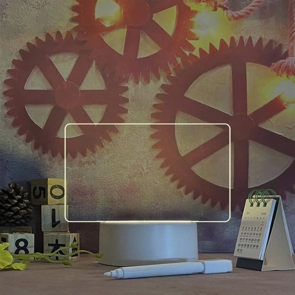Led Illuminated Message Board With Stand