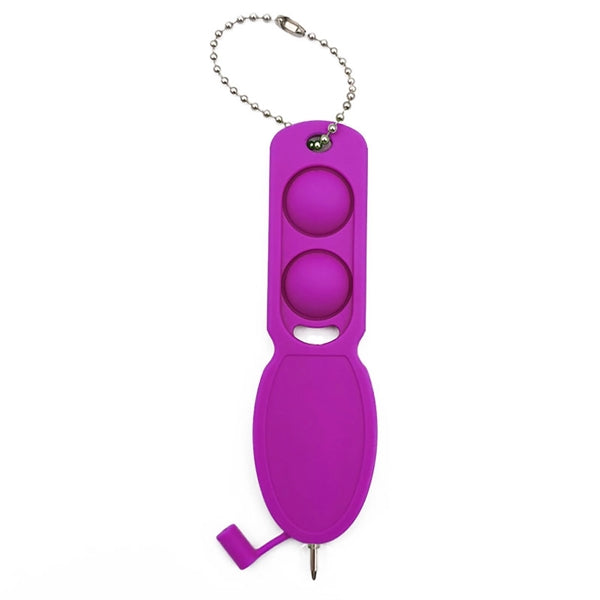 Push Pop Fidget Pen Keychain
